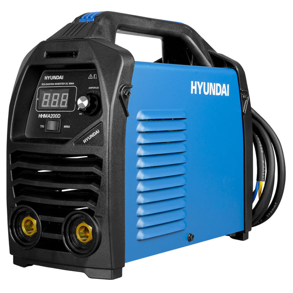 Soldadora Inverter Profesional Hyundai Dual 110v/120a 220v/200a – HHMA200D