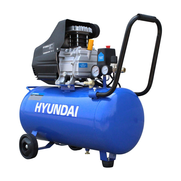 Compresor De Aire Eléctrico Hyundai 50 Litros Directo 2 Hp 115psi Horizontal 110v/60hz – HYAC50D