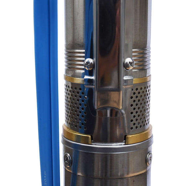 Bomba De Agua Hyundai 1.5 Hp Bifásica Pozo De 4″ Salida 1 1/4″ Noryl – HYWP1500G