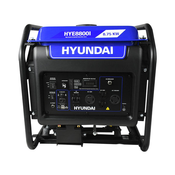 Generador Hyundai 8,750 Watts Inverter Profesional A Gasolina – HYE8800I