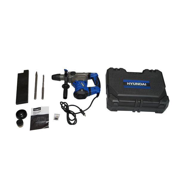 Martillo Demoledor Eléctrico Profesional Hyundai 1500w/12j/4100gpm – HYMD12