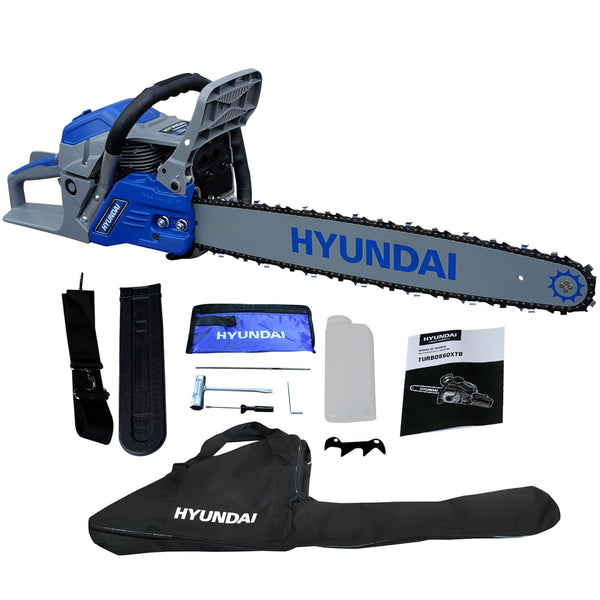 Motosierra Profesional Hyundai C/Barra 22 Pulgadas 3.9 Hp C/Bolsa De Transporte – TURBO860XTB