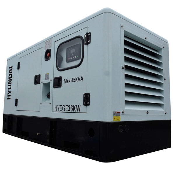 GENERADOR ESTACIONARIO HYUNDAI 45 KVA/36 KW 60 HP - HYEGE36KW