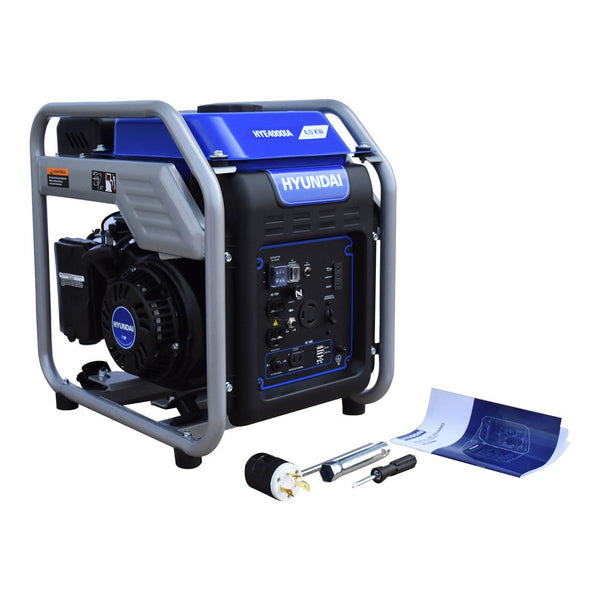 GENERADOR INVERTER HYUNDAI PORTATIL A GASOLINA 3500W/60HZ - HYE4000IA