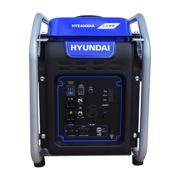 GENERADOR INVERTER HYUNDAI PORTATIL A GASOLINA 3500W/60HZ - HYE4000IA