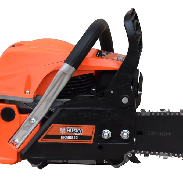 MOTOSIERRA SWEDISH HUSKY POWER C/BARRA DE 22 PULGADAS 58 CC 3.2 HP - HKM5822