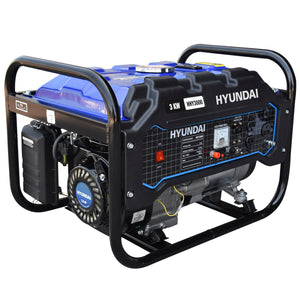 PLANTA DE LUZ GENERADOR A GASOLINA HYUNDAI HHY3000 DE 7.5HP