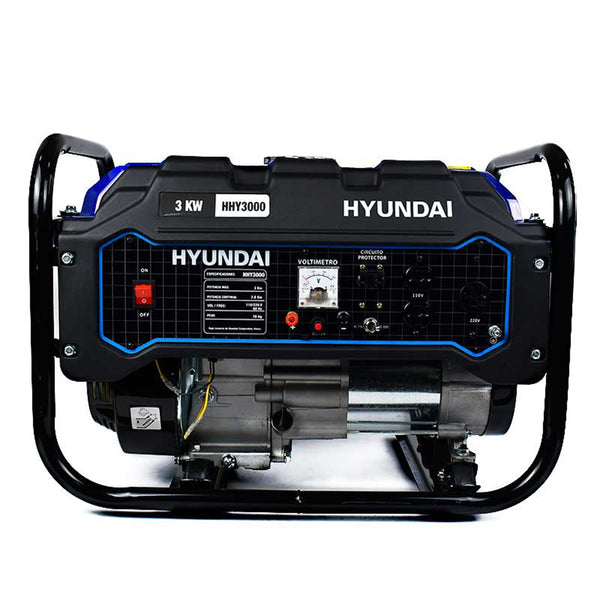 PLANTA DE LUZ GENERADOR A GASOLINA HYUNDAI HHY3000 DE 7.5HP