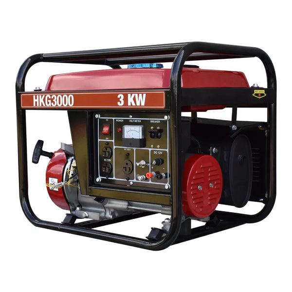 GENERADOR SWEDISH HUSKY POWER PORTATIL A GASOLINA 2.8-3 KW - HKG3000