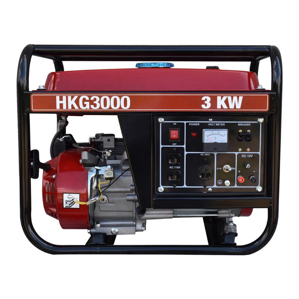 GENERADOR SWEDISH HUSKY POWER PORTATIL A GASOLINA 2.8-3 KW - HKG3000