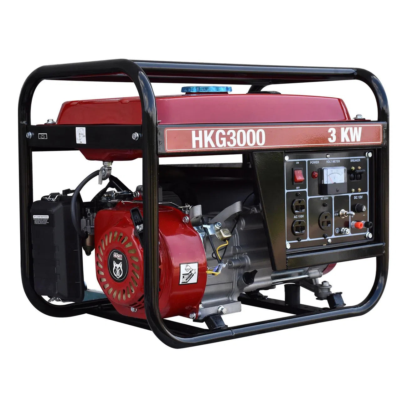 GENERADOR SWEDISH HUSKY POWER PORTATIL A GASOLINA 2.8-3 KW - HKG3000